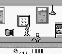 une photo d'Ã©cran de Tintin - Le Temple du Soleil sur Nintendo Game Boy